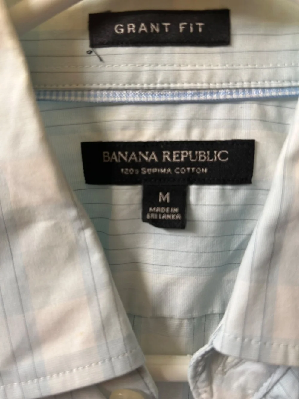 Banana Republic Plaid Button Down Shirt
